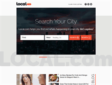 Tablet Screenshot of local.com