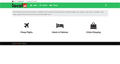 Desktop Screenshot of local.pk