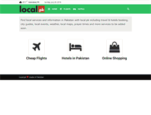 Tablet Screenshot of local.pk