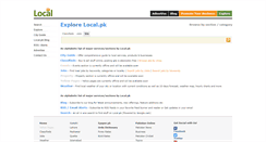 Desktop Screenshot of explore.local.pk