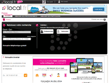 Tablet Screenshot of local.fr